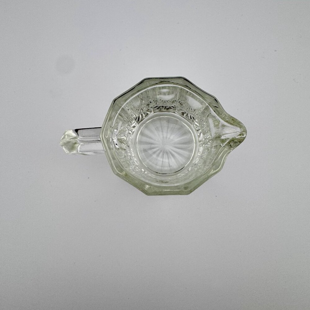 Antique Peerless Colonial Clear Creamer by Indiana Glass Co. Creamer 1920s - Picture 5 of 7